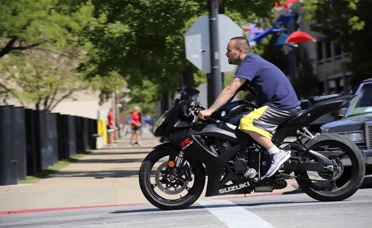 motorcycle accident with helmet