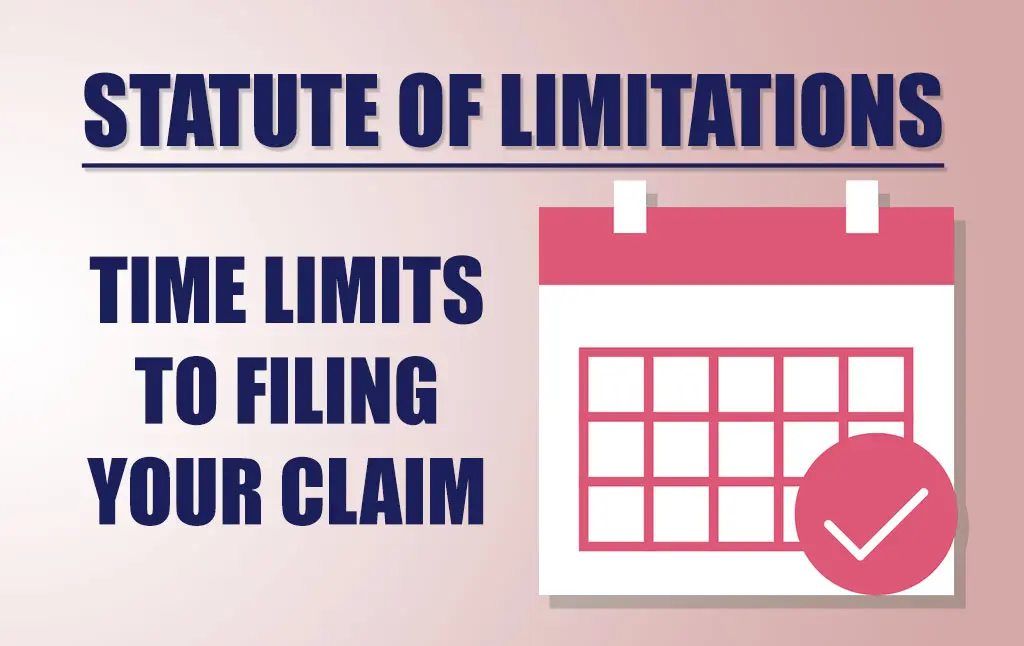 Time Limits to Filing a Personal Injury Claim