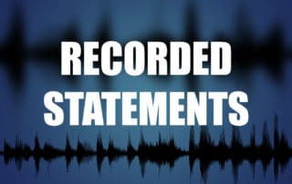 Recorded Statements